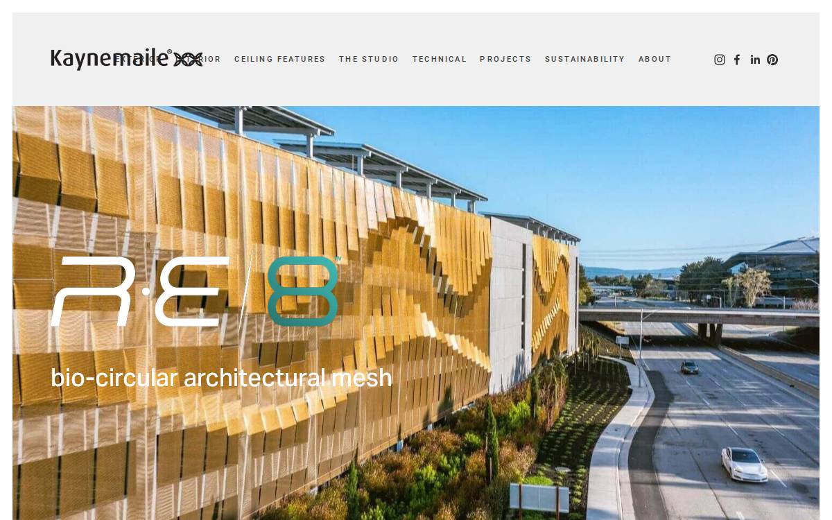 Kaynemaile website preview