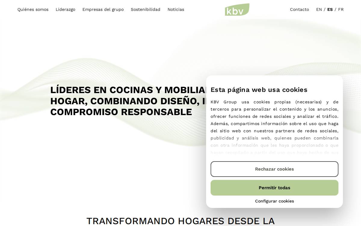 Kbv Group website preview