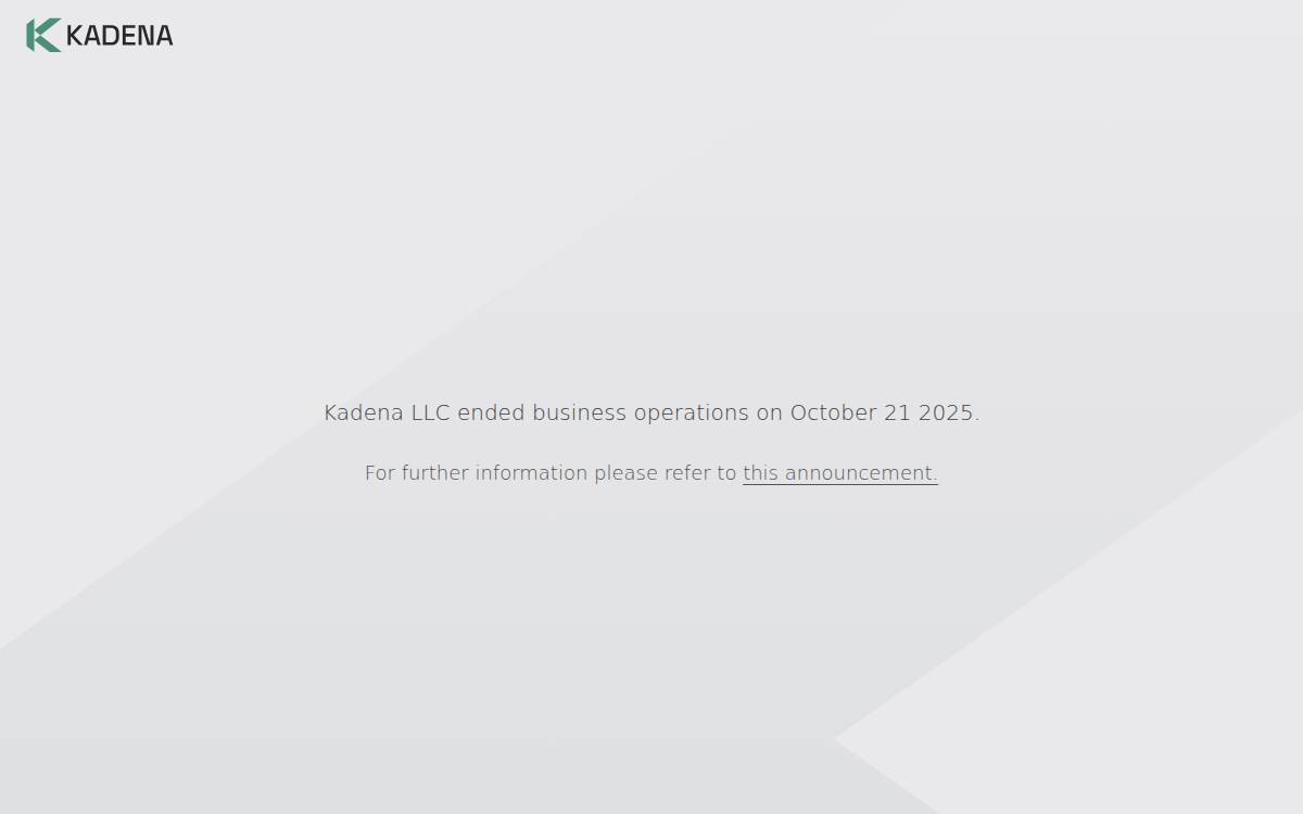 KDA website preview