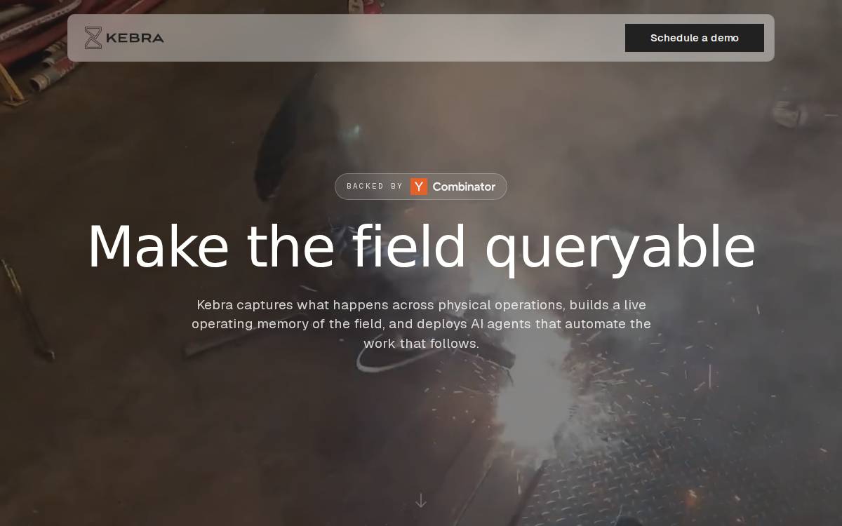 Kebra website preview