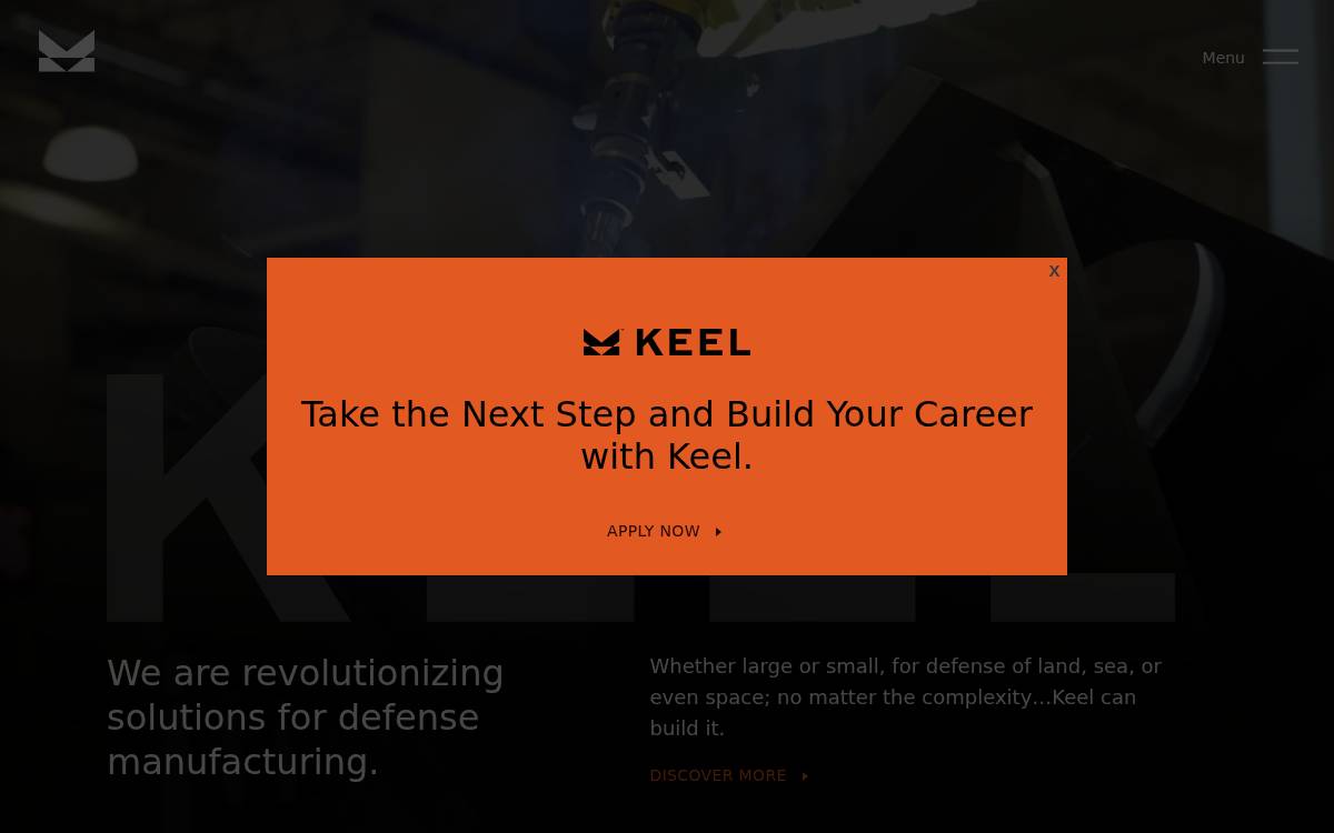 Keelusa website preview