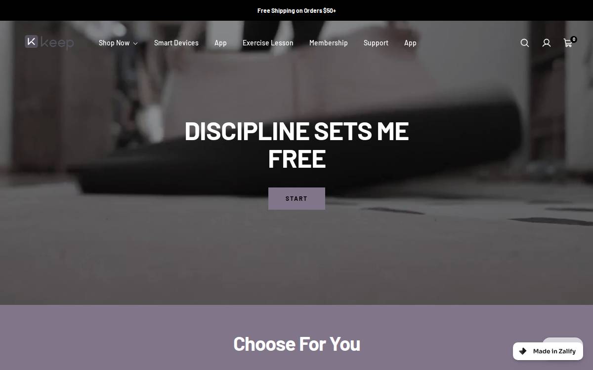 Keep Holdings Inc website preview
