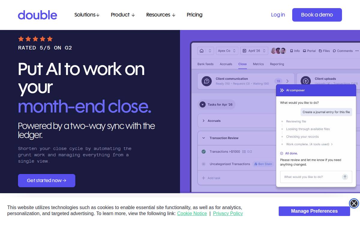 Keeper website preview