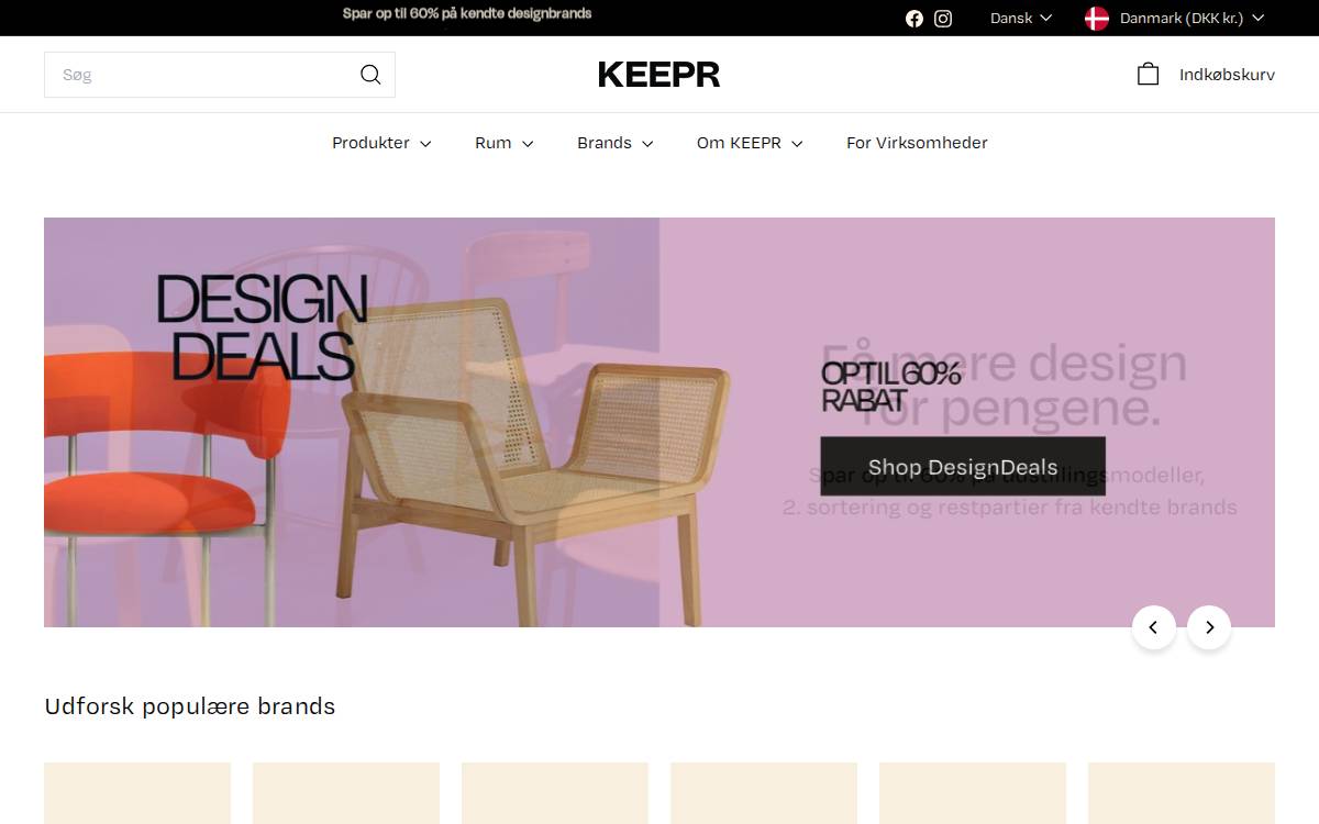 Keeprcollective website preview