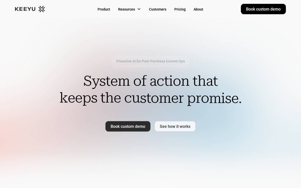 Keeyu website preview