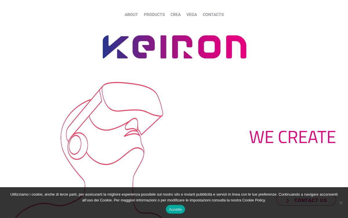 Keiron website preview