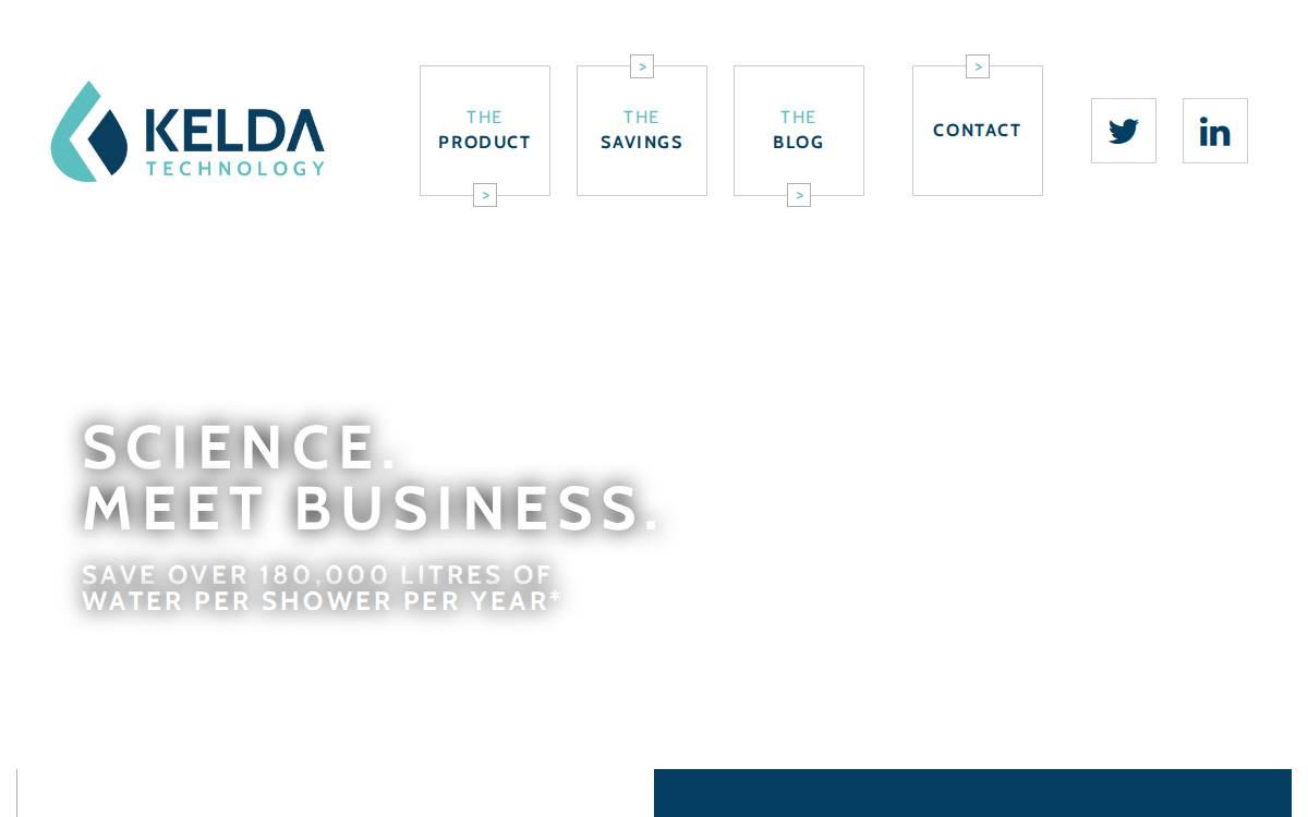 Keldatechnology website preview