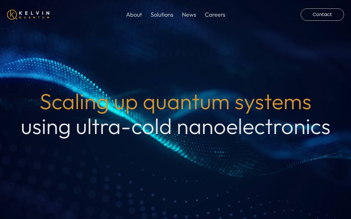 Kelvinquantum website preview