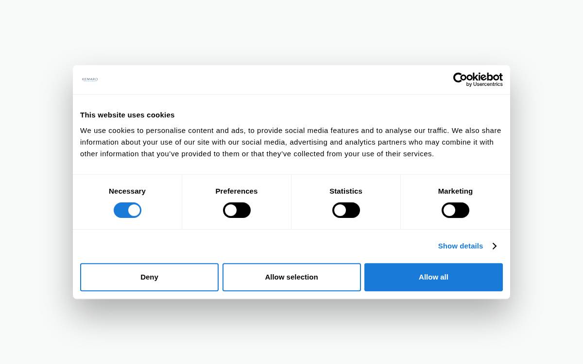 Kemaro website preview