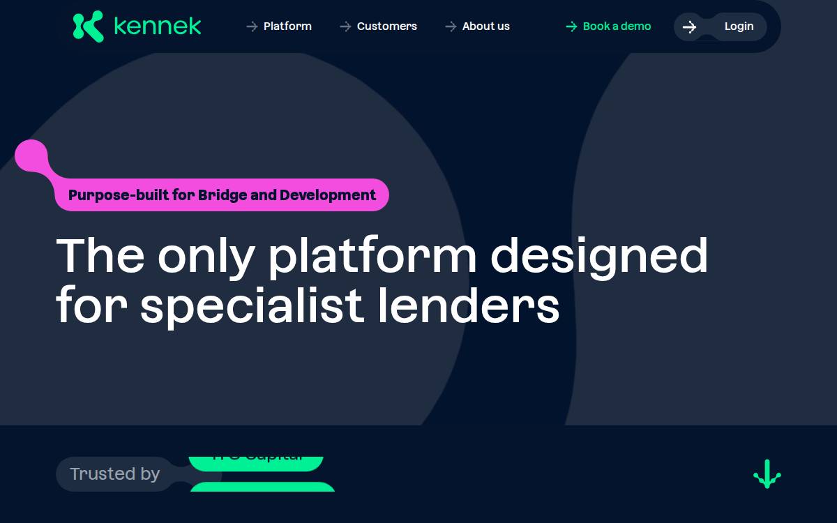 Kennek website preview