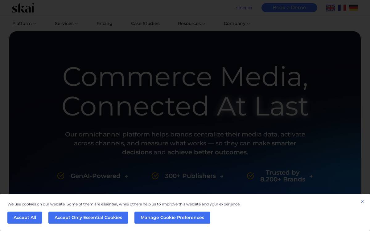 Kenshoo website preview