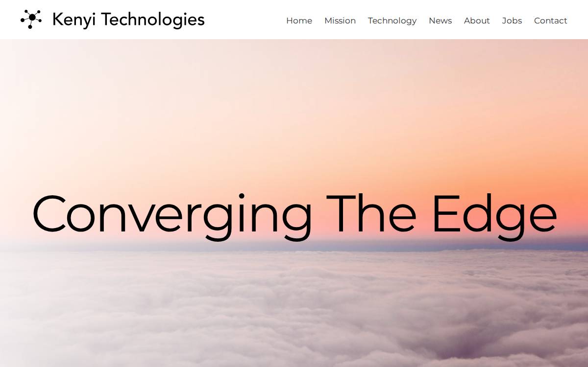Kenyi Technologies website preview