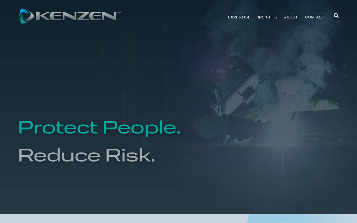 Kenzen website preview