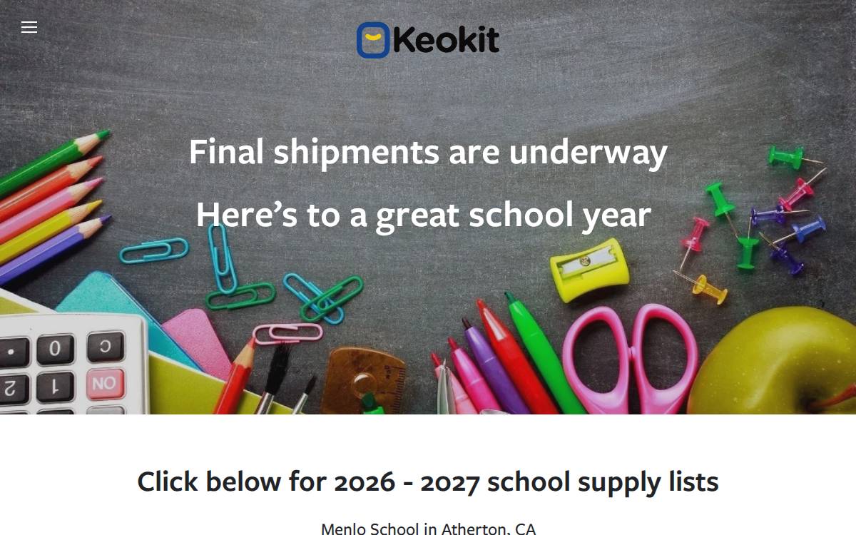 Keokit website preview