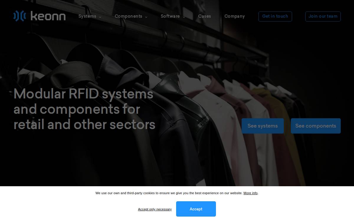 Keonn website preview