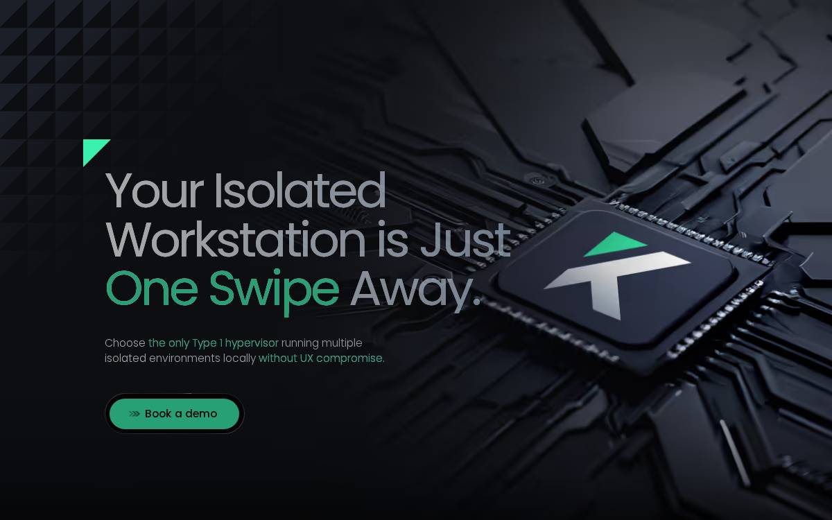 Kerys Software website preview