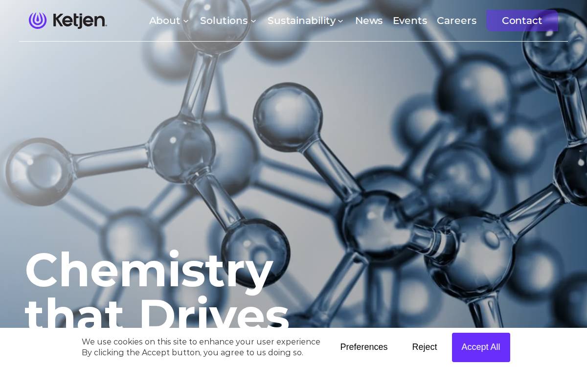 Ketjen website preview