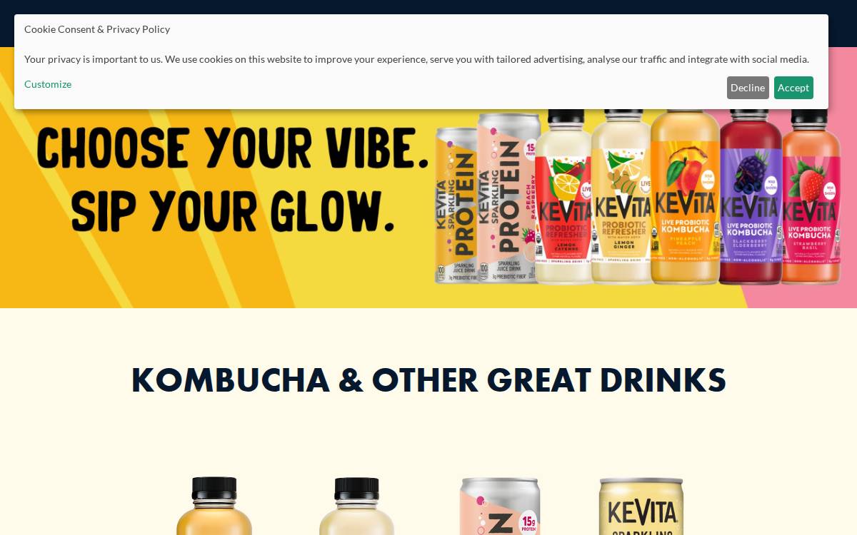 KeVita (EXIT) website preview