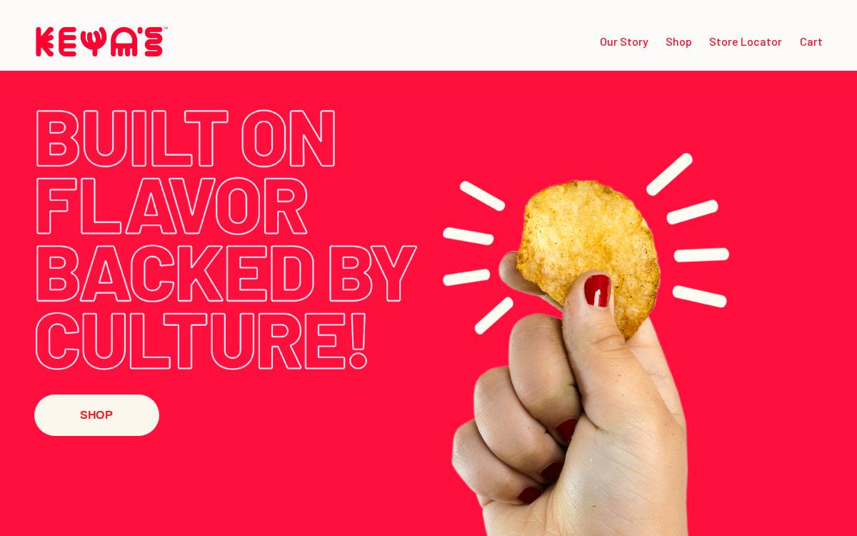 Keyassnacks website preview