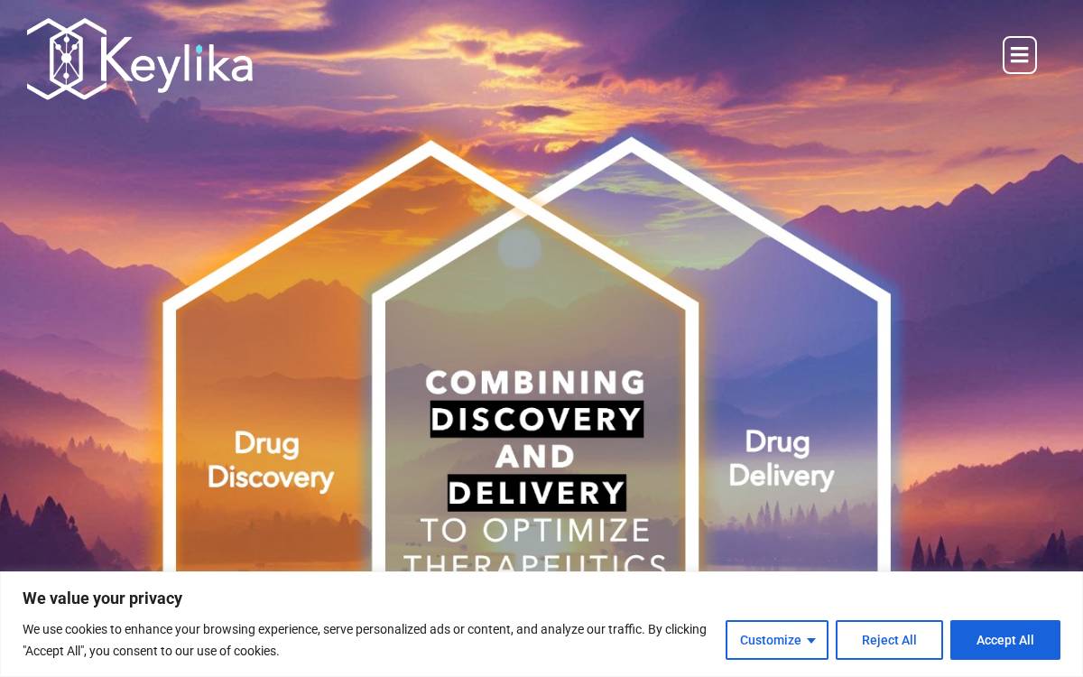 Keylika website preview