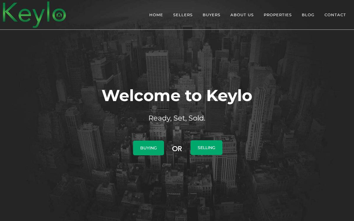 Keylo website preview