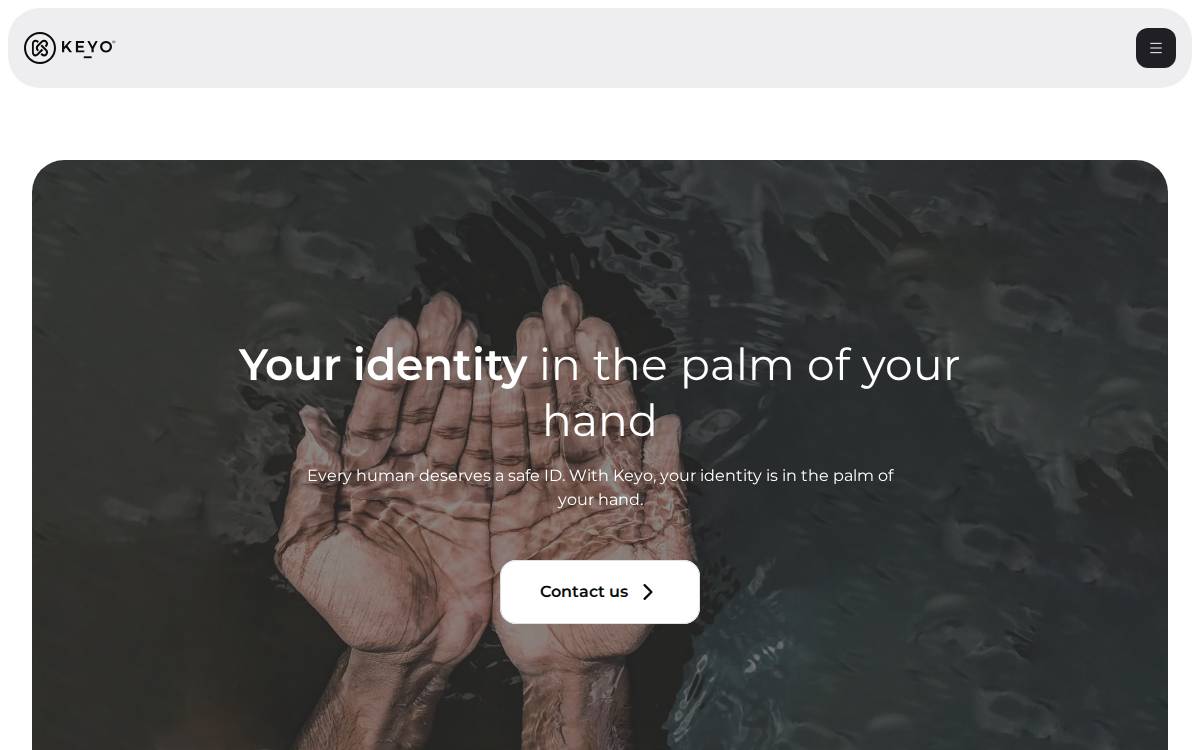Keyo website preview