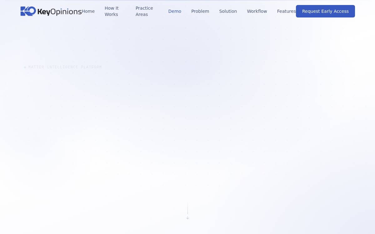 Keyopinions website preview