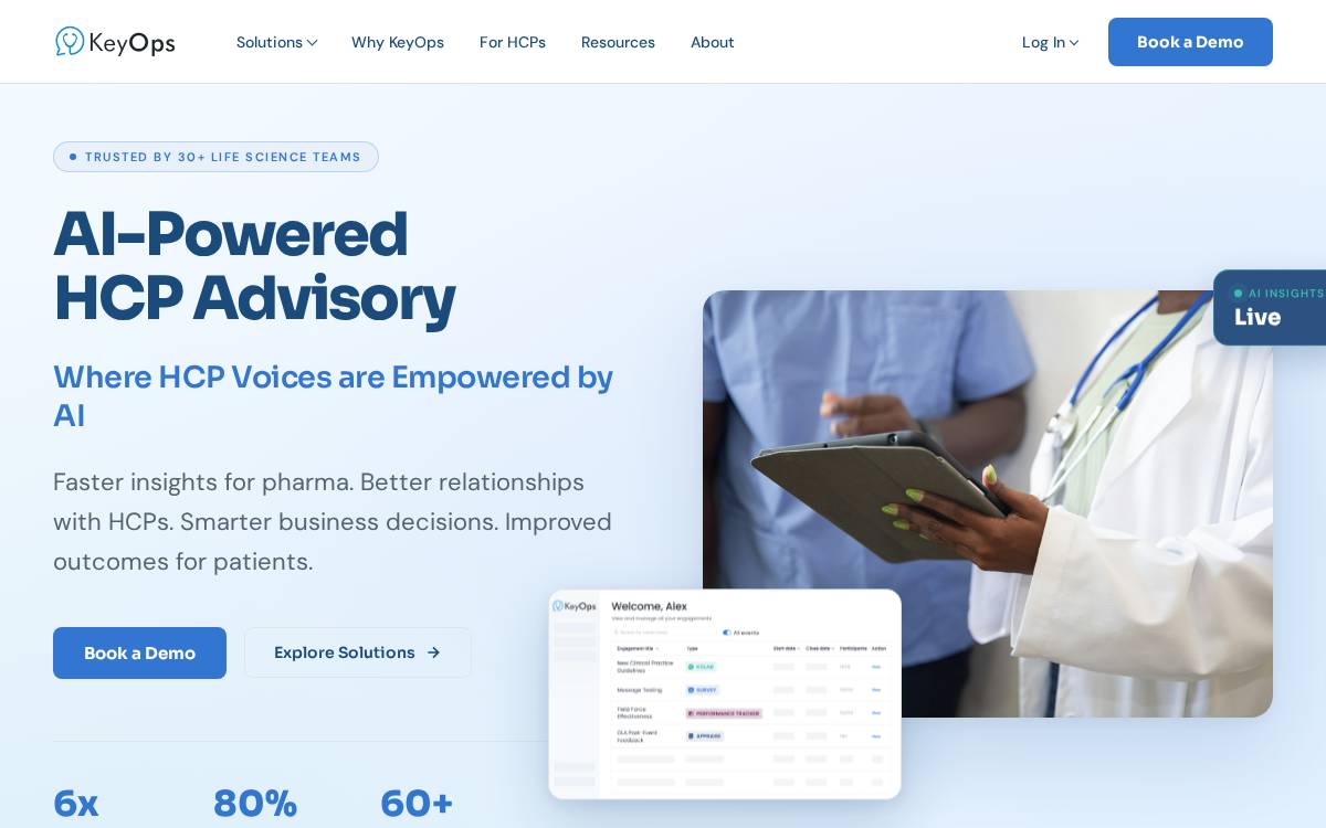 Keyops website preview