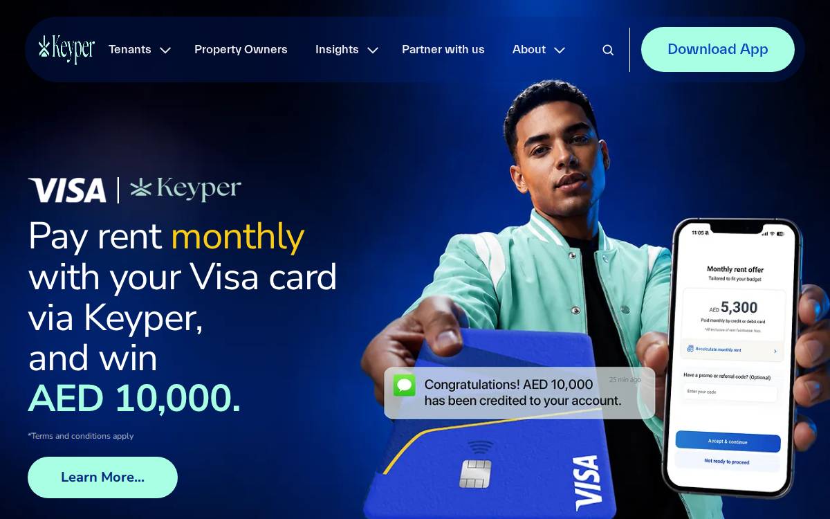 Keyper Venture Investments website preview