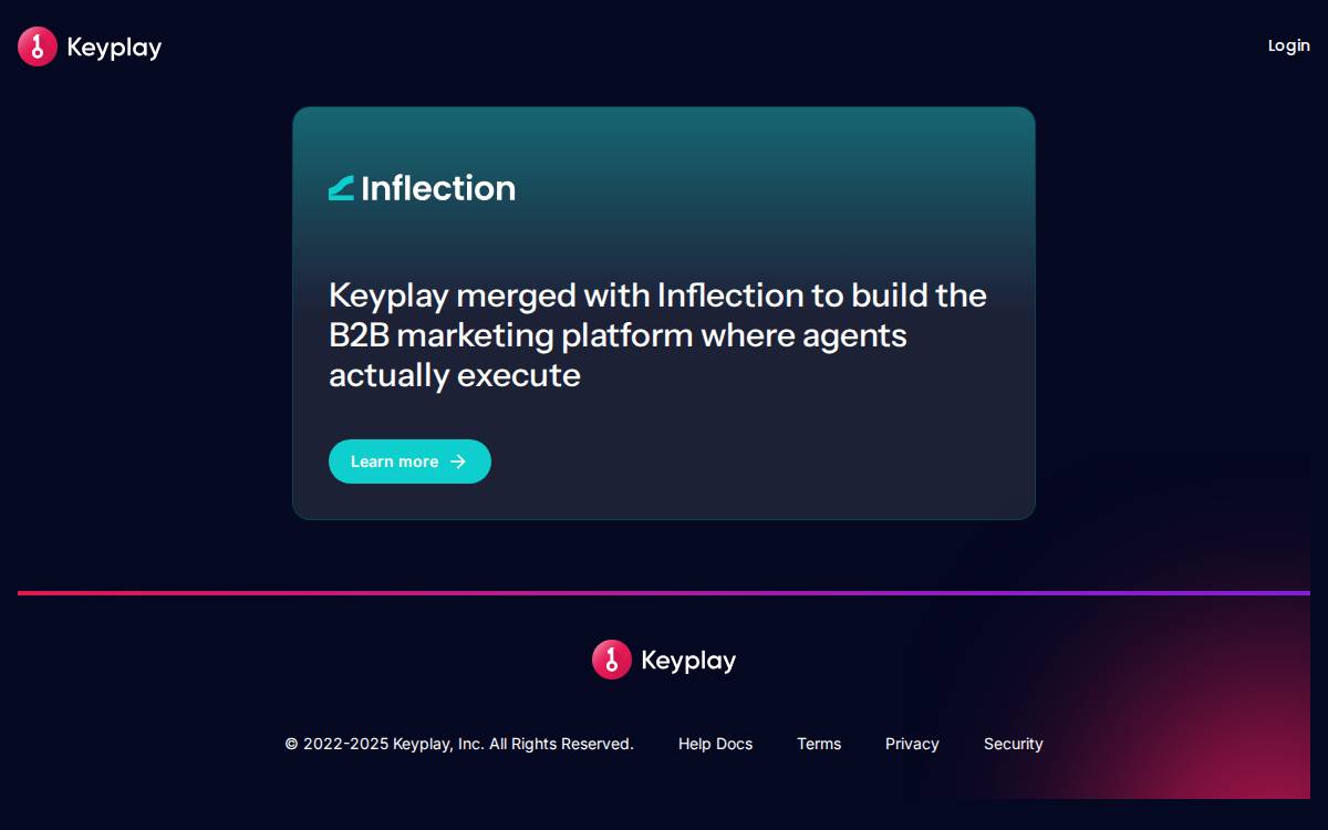 Keyplay website preview