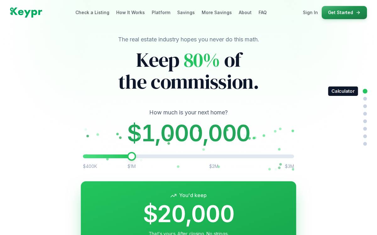 Keypr website preview