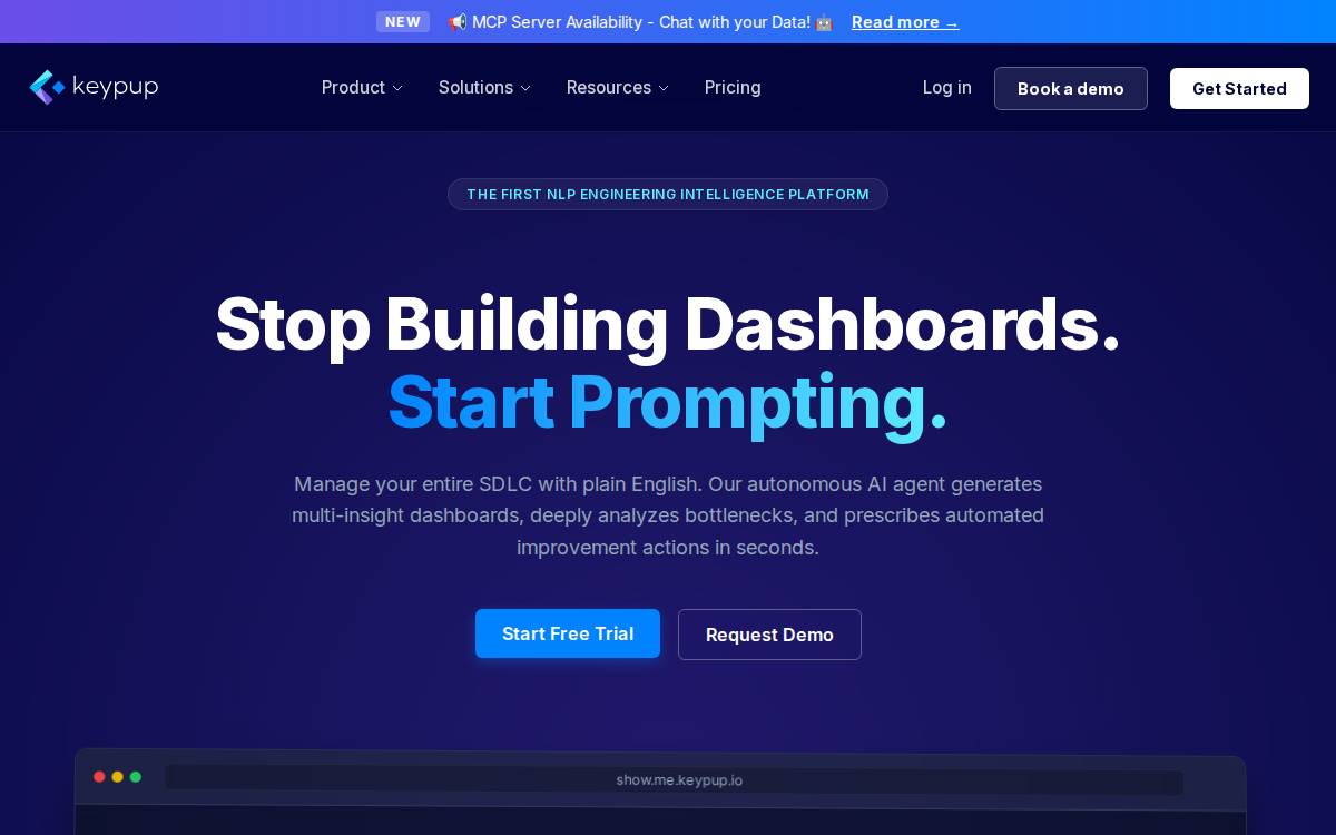 Keypup website preview