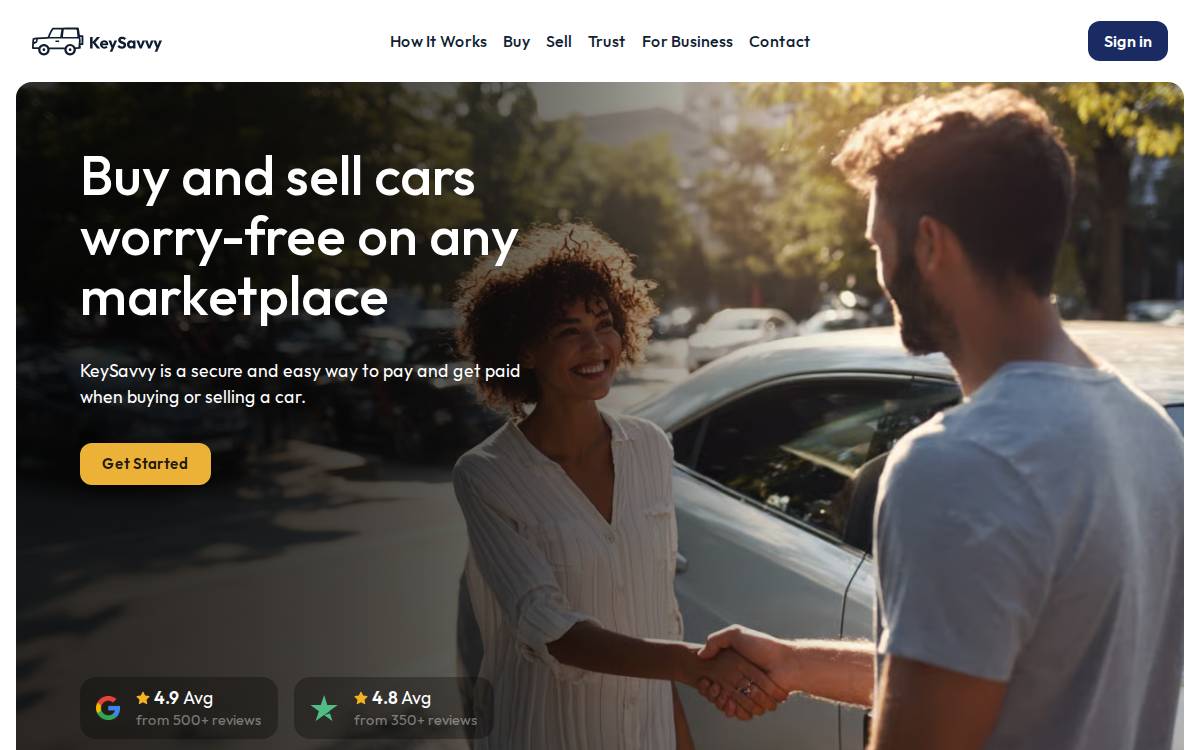 Keysavvy website preview