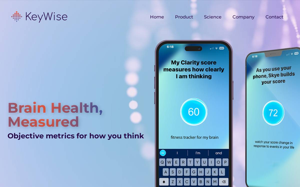 KeywiseAI website preview