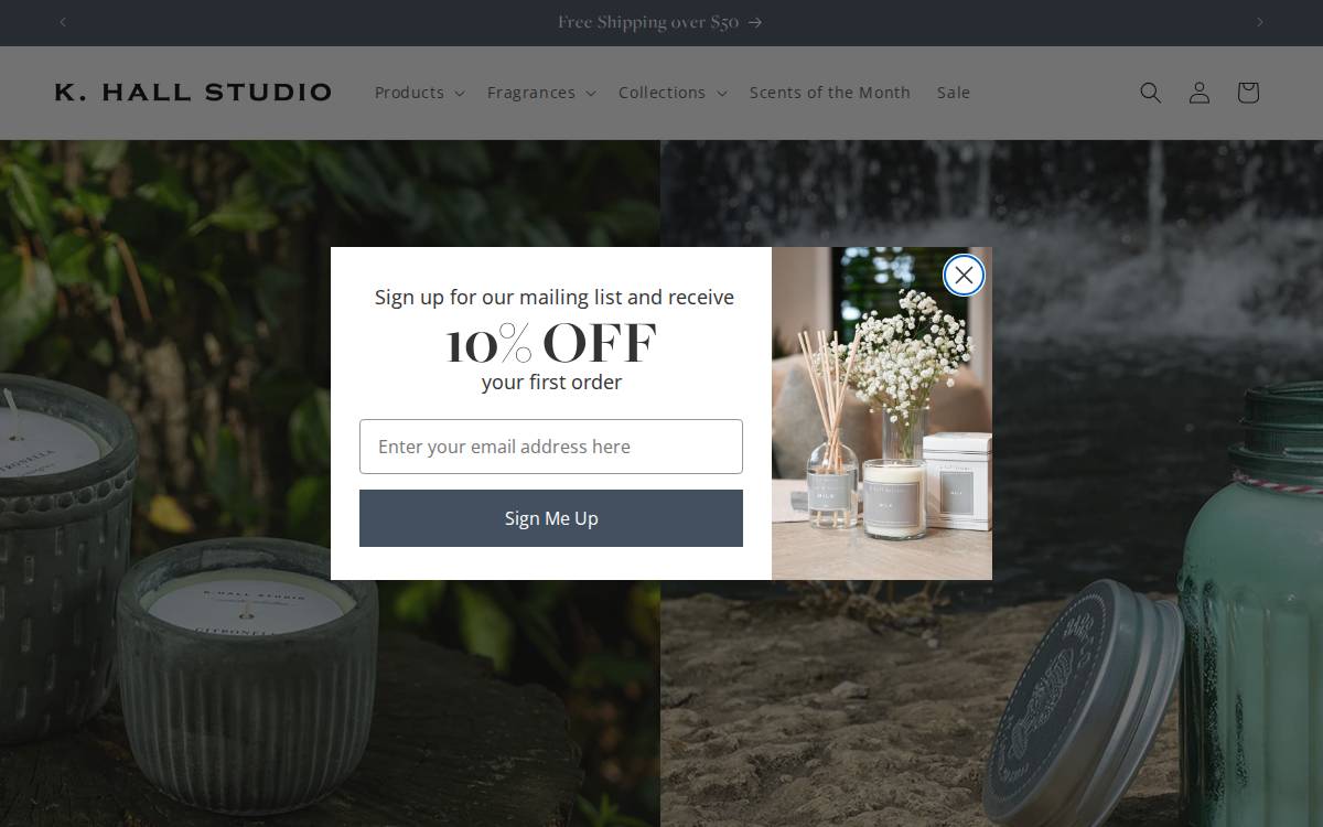 Khallstudio website preview