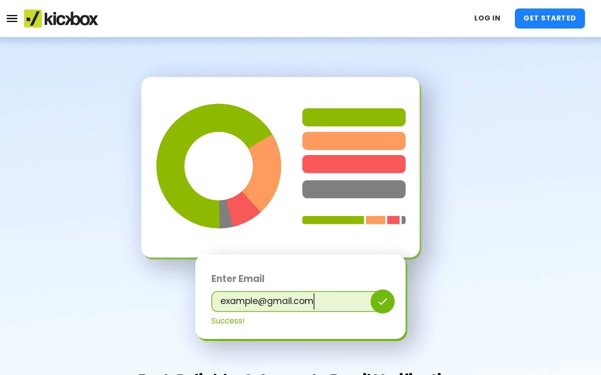 Kickbox website preview