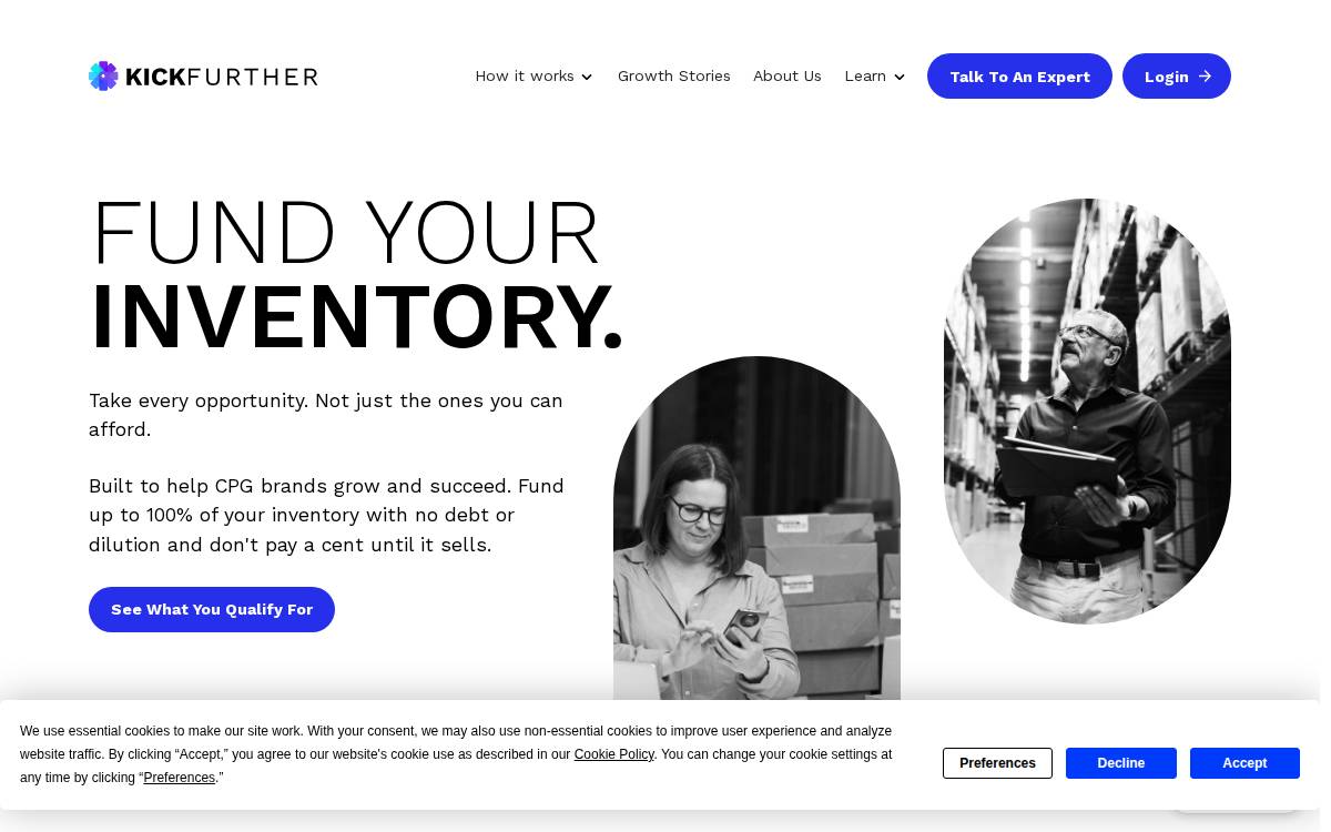 Kick Further website preview