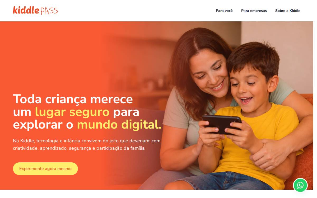 KiddlePass website preview