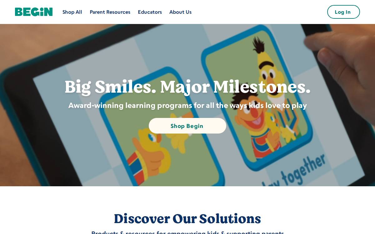 KidPass website preview