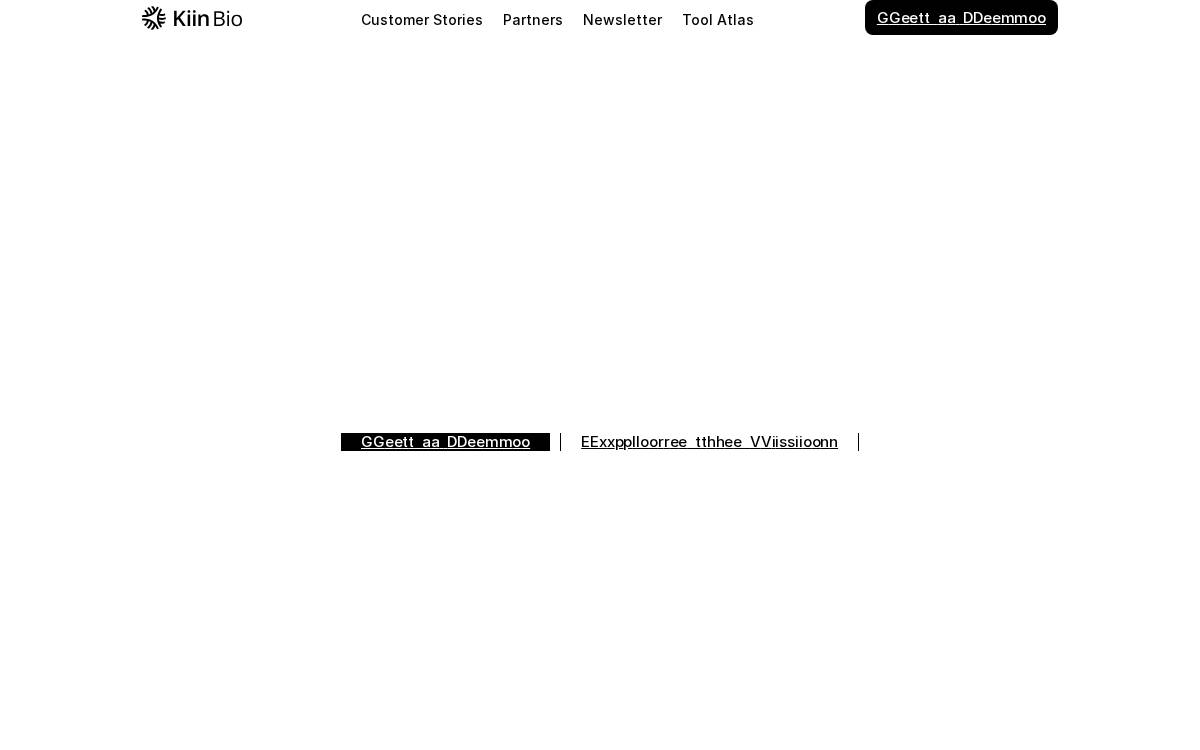 Kiin Bio website preview