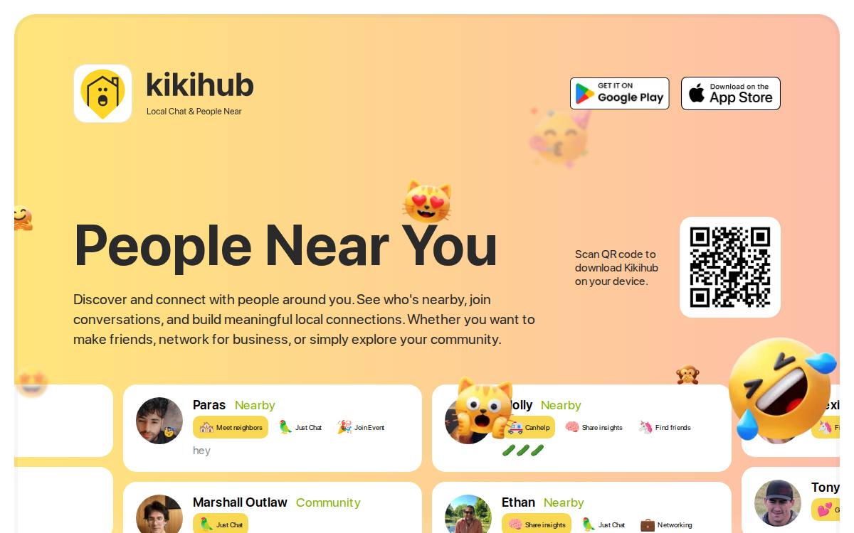 Kiki website preview