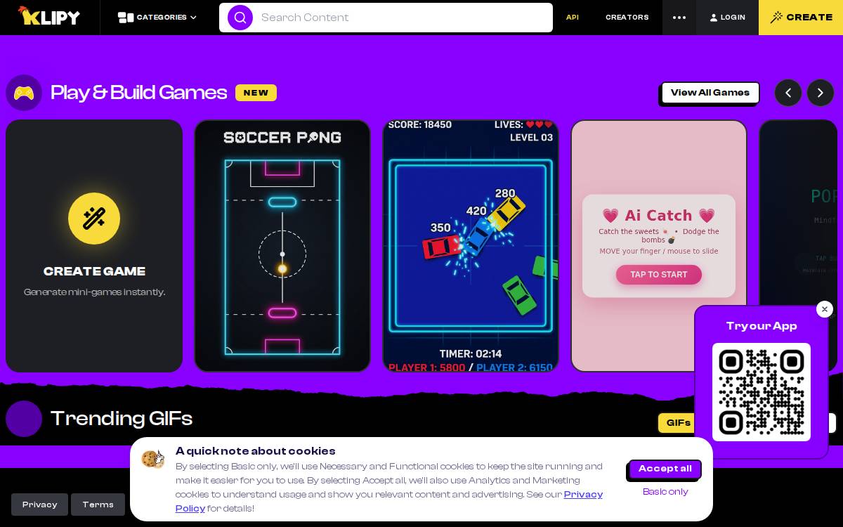 Kikliko website preview