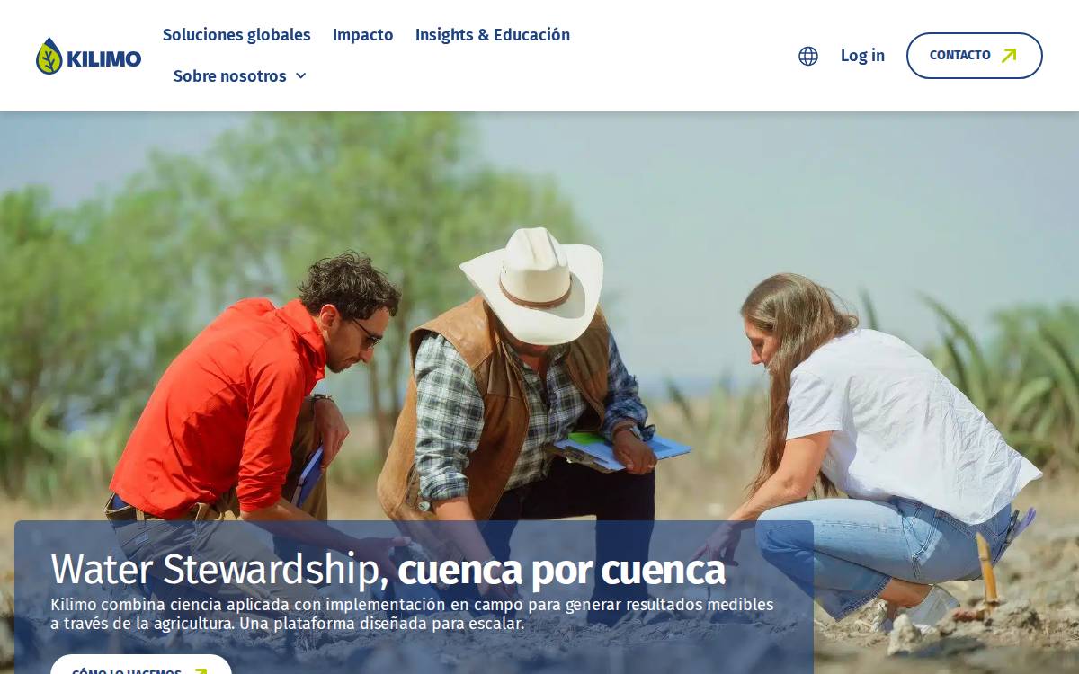 Kilimo website preview