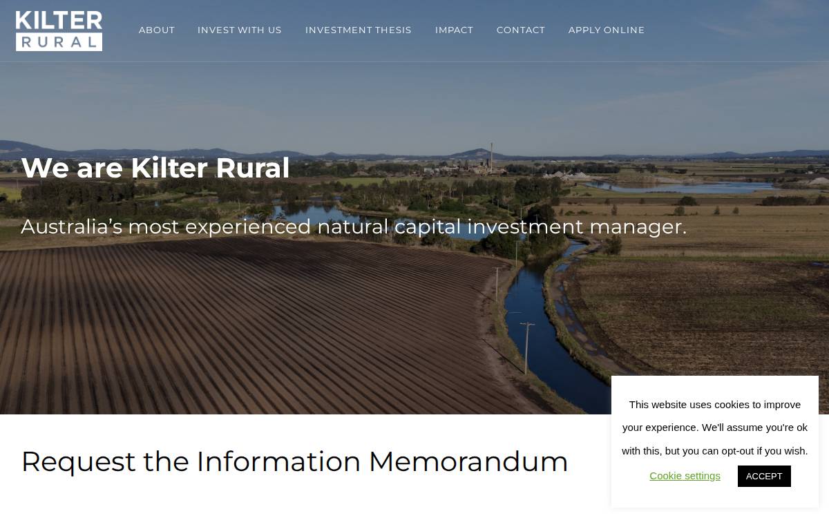 Kilterrural website preview