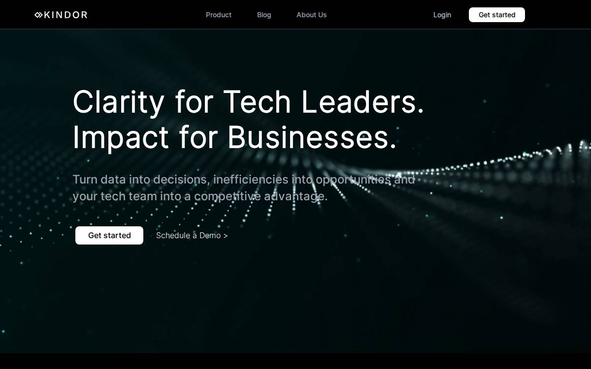 Kindor website preview