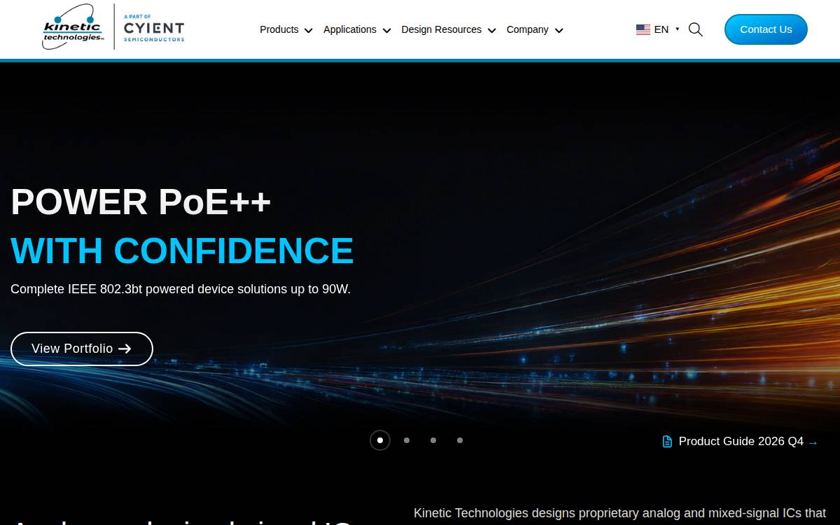 Kinet Ic website preview