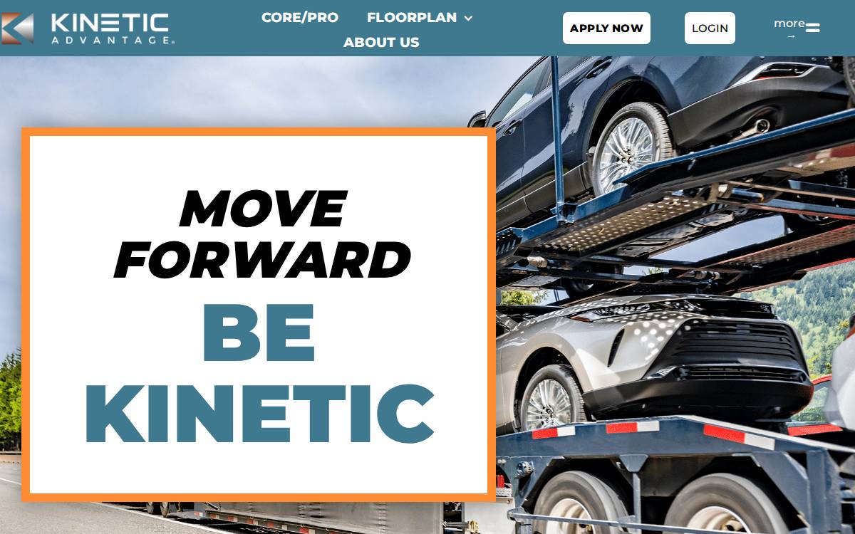Kinetic Advantage website preview