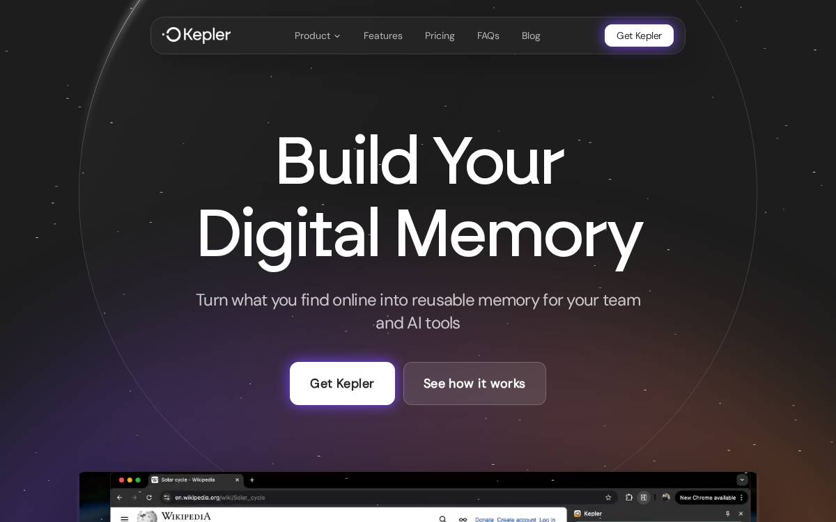 Kinetics website preview