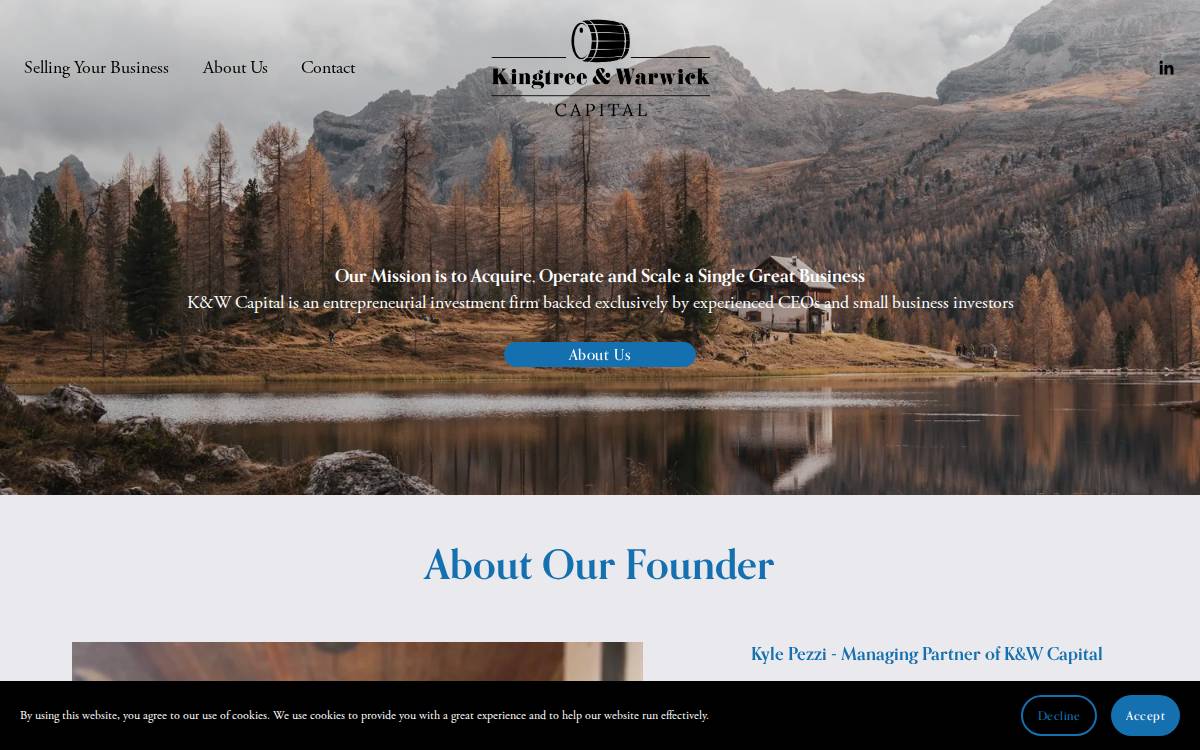 Kingtree & Warwick website preview