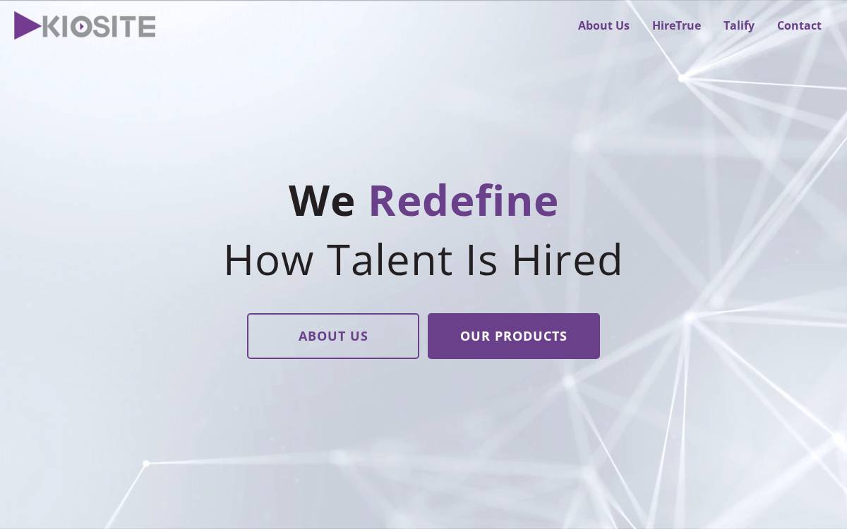 Kiosite website preview